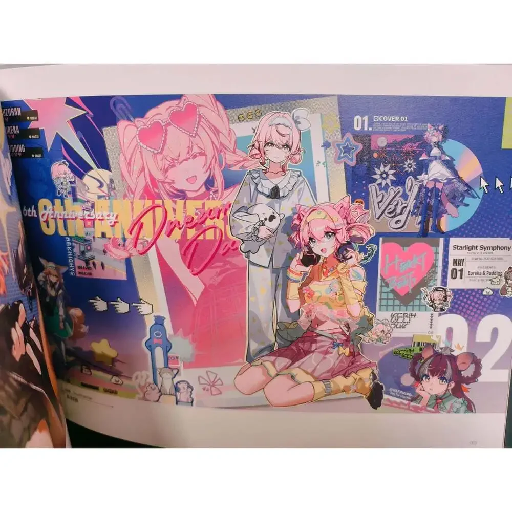 fast us shipping Official Arknights Illustration Collection Vol. 6